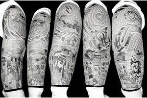 Jersey surf tattoo idea