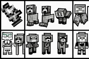 Minecraft tattoo idea
