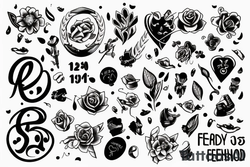 15 years of friendship tattoo idea