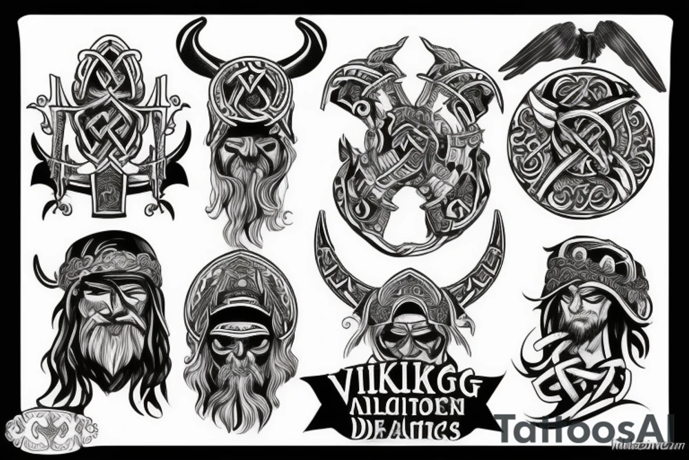 Viking tattoo idea