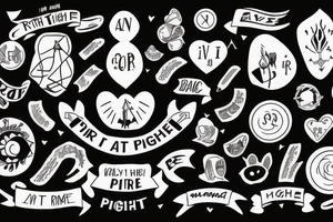 I AM AT THE RIGHT PLACE AT THE RIGHT TIME tattoo idea