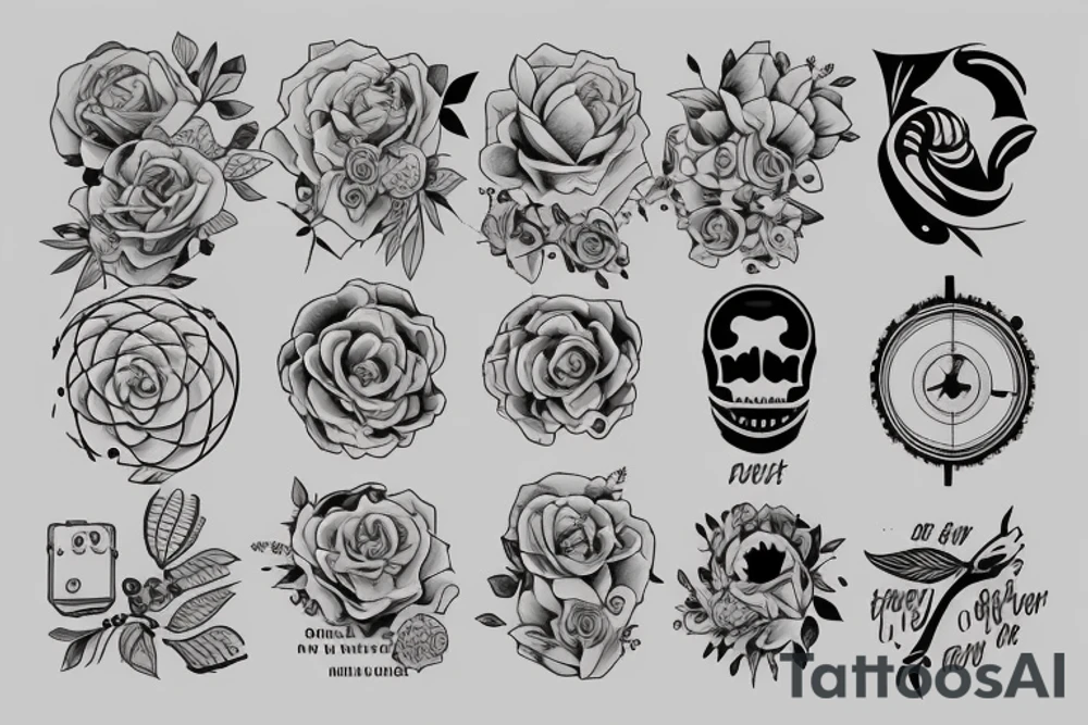 I AM AT THE RIGHT PLACE AT THE RIGHT TIME tattoo idea