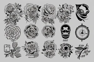 I AM AT THE RIGHT PLACE AT THE RIGHT TIME tattoo idea