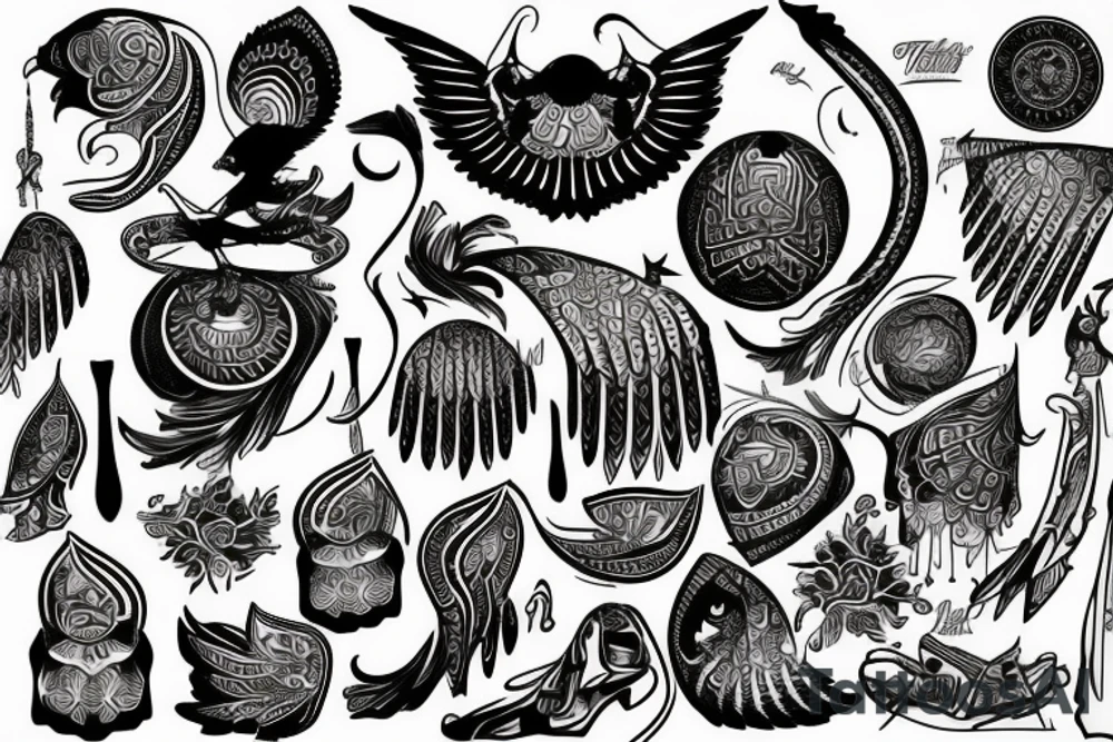 turkish american tattoo idea