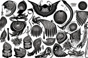 turkish american tattoo idea