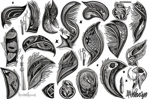 turkish born american tattoo idea