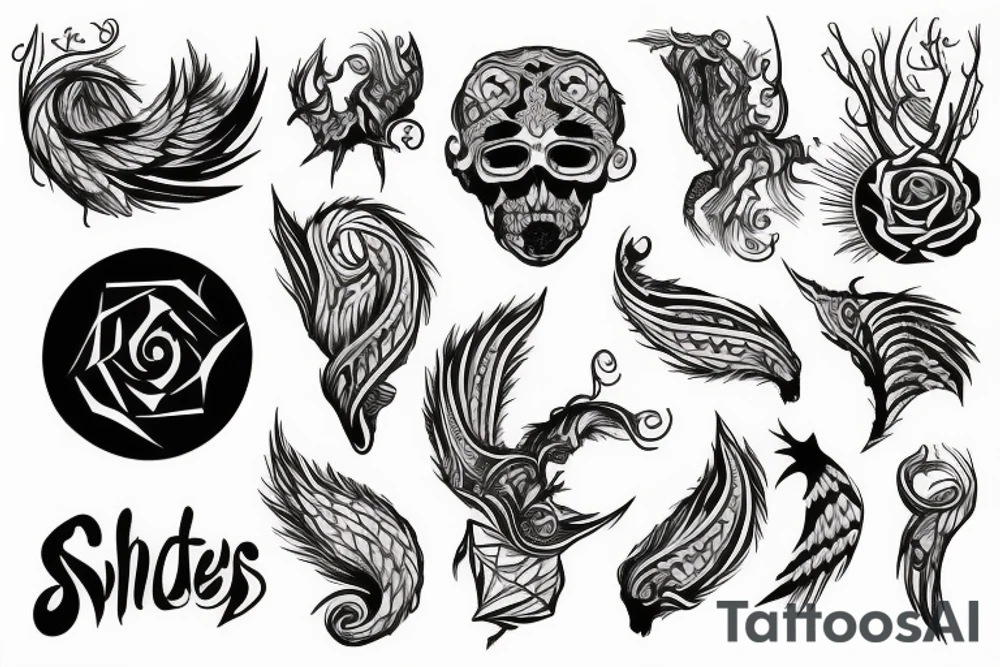 Northern winds tattoo idea