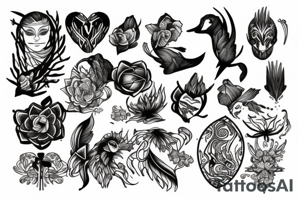 Northern winds tattoo idea