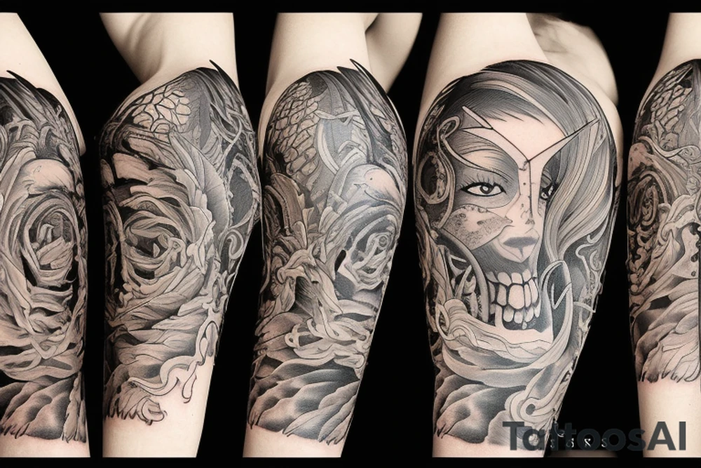 Northern winds tattoo idea