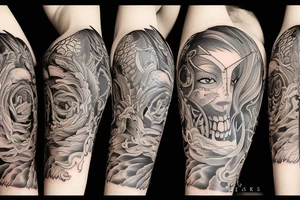 Northern winds tattoo idea