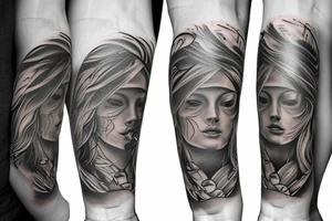 Northern winds tattoo idea