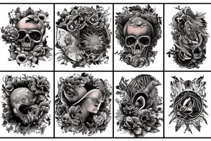 Alpha and omega tattoo idea