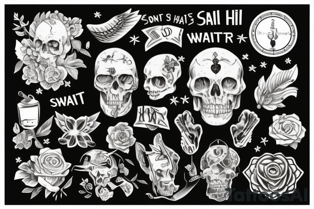 I shall not want tattoo idea