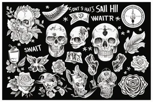 I shall not want tattoo idea