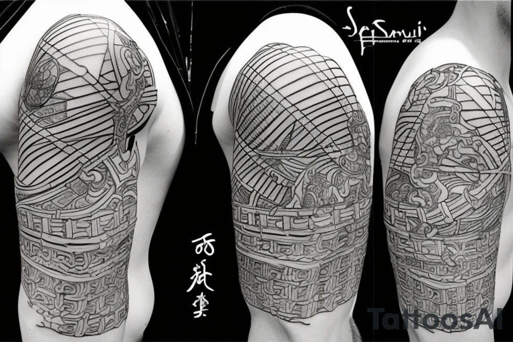 Samurai tattoo idea
