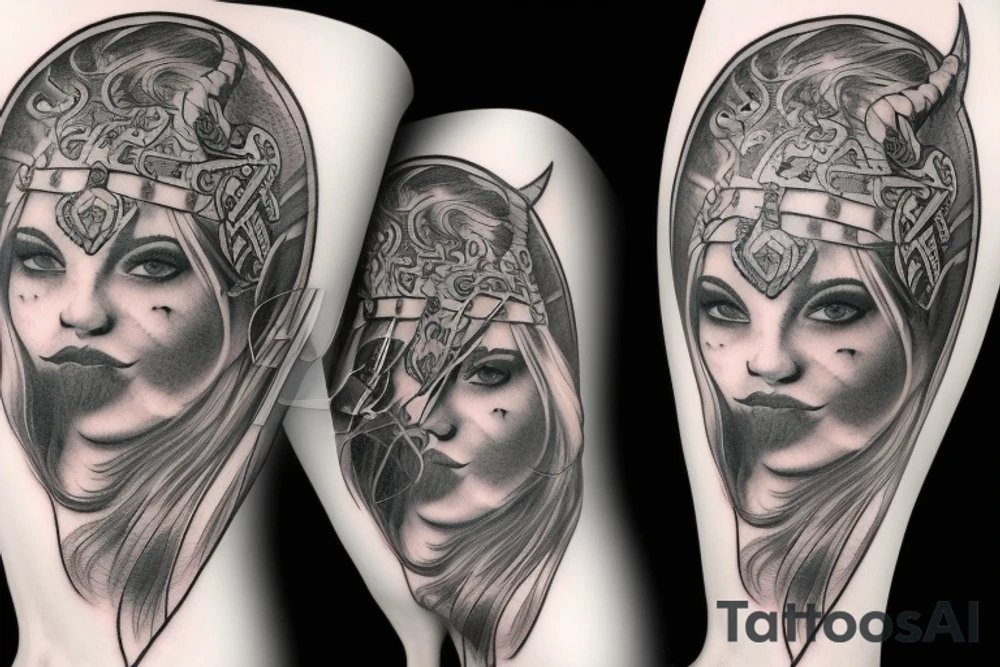 Viking tattoo idea