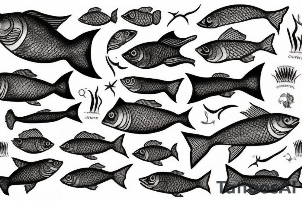 coi fish tattoo idea