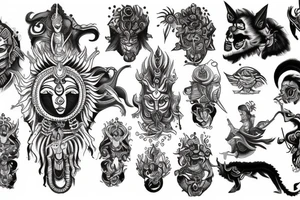 shiva tattoo idea