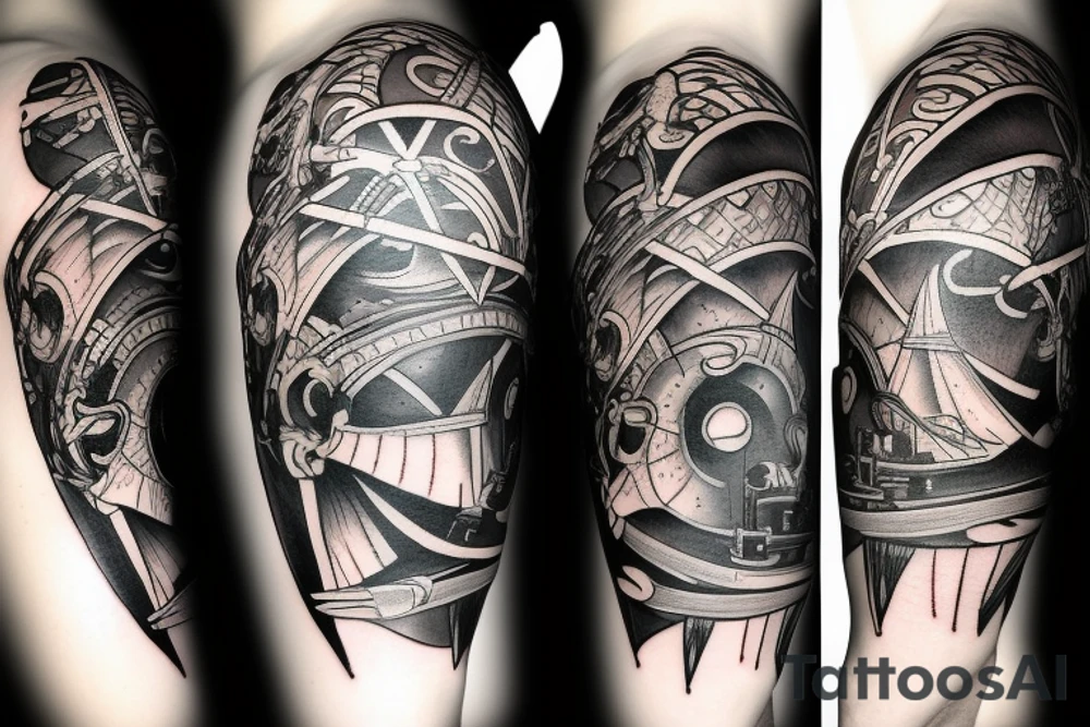 Simple tatoo. Burning ships with the description "burn the ships" tattoo idea Simple tatoo. Burning ships with the description "burn the ships" tattoo idea