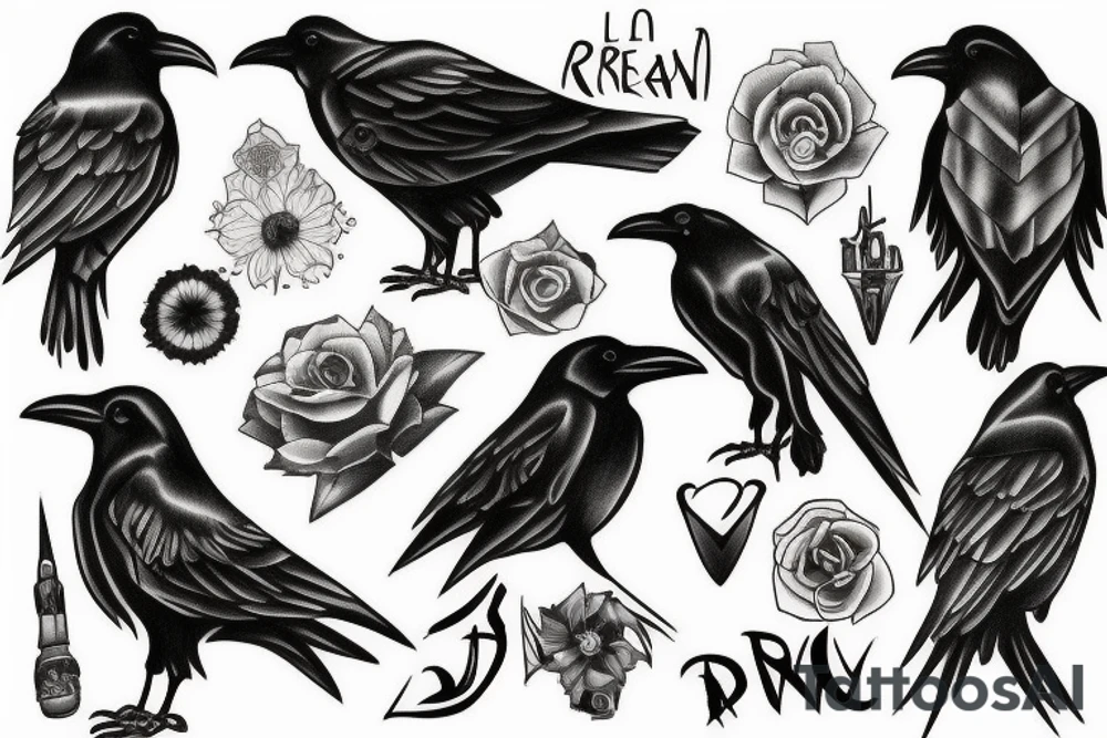 raven Dewin tattoo idea