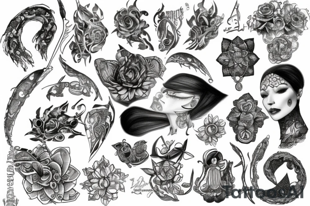 Farvahar tattoo idea
