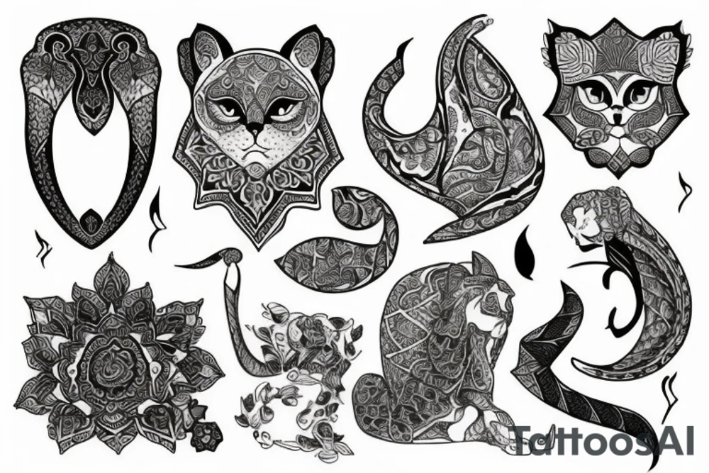 Persian tattoo tattoo idea
