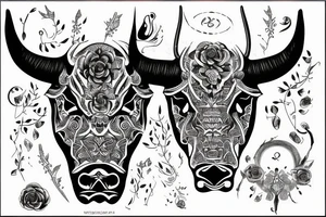 Bull Tattoo tattoo idea