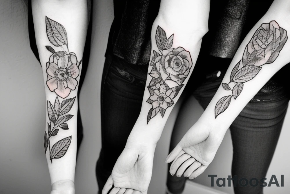 Two girls in a 69 position tattoo idea
