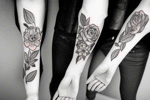 Two girls in a 69 position tattoo idea