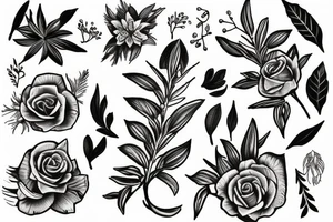 Rosemary tattoo idea