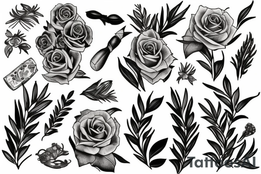 Rosemary tattoo idea