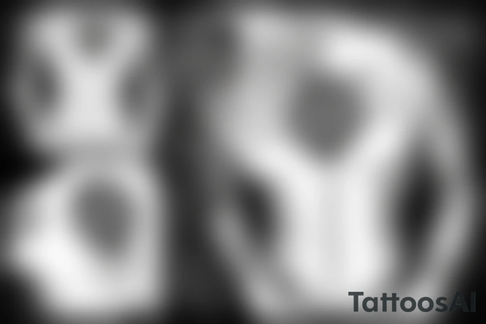 tramp stamp tattoo for upper hip, near stomach placement tattoo idea