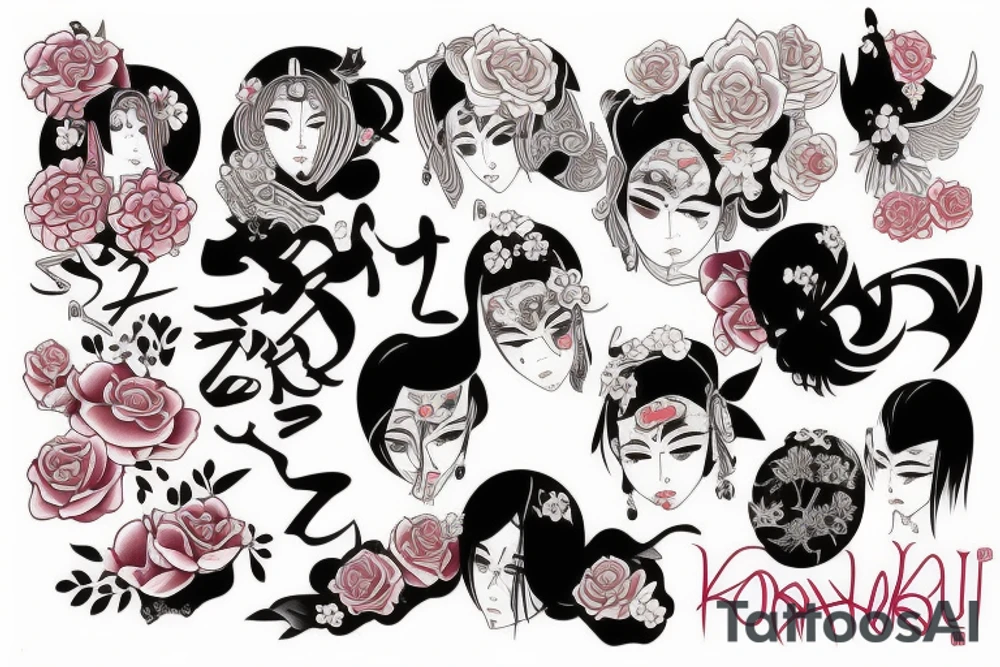 nana korobi ya oki tattoo idea
