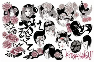 nana korobi ya oki tattoo idea