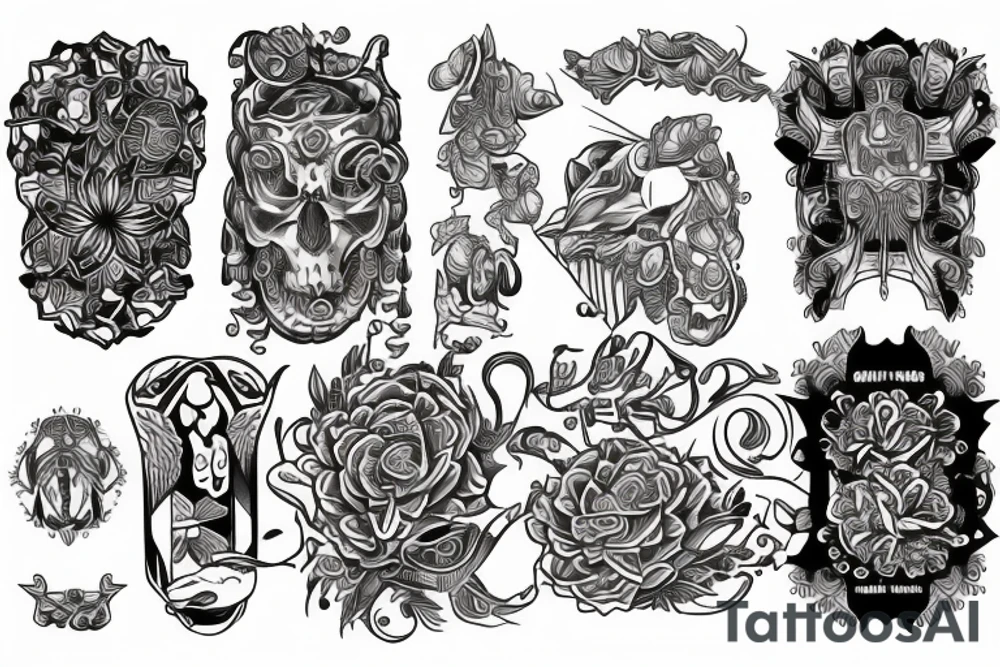 neotraditional tattoo idea