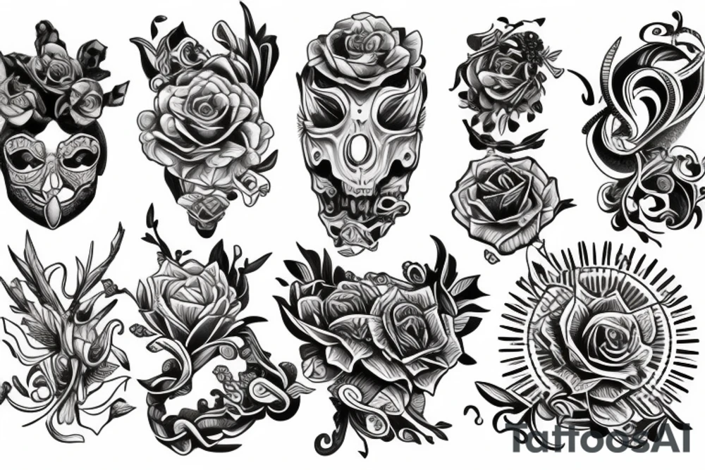 neotraditional tattoo idea