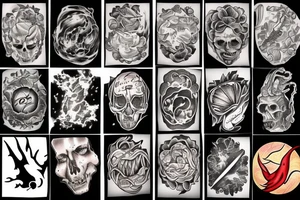 The earth exploding tattoo idea