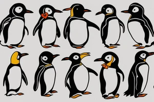 Penguin tattoo idea