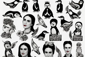 Penguin tattoo idea