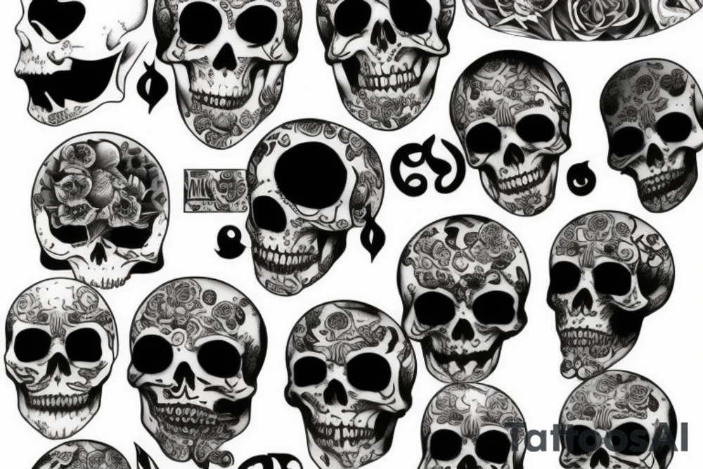 Momento Mori tattoo idea