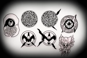 A world of only Victors. A
world of only peace. A world of only
love. I will create such a world.
I am… the ghost of the uchiha tattoo idea