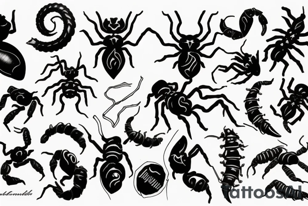 scorpion tattoo idea