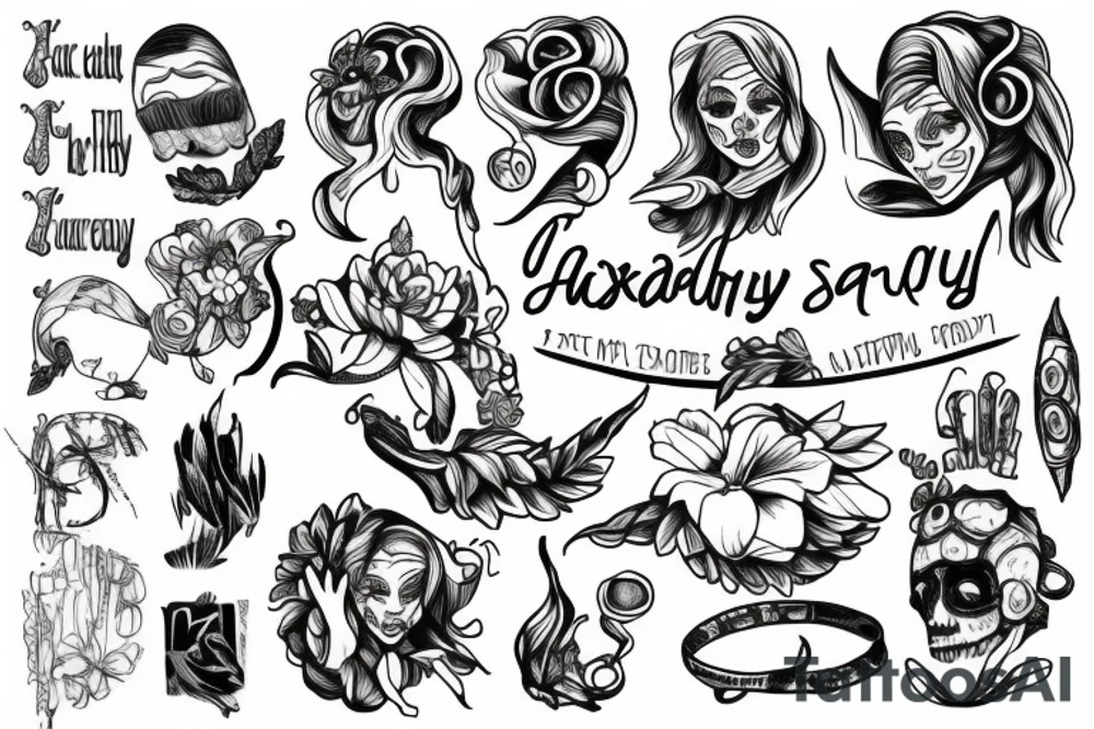 Anxiety tattoo idea