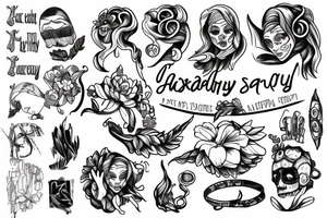 Anxiety tattoo idea