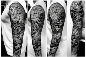 Flowers tattoo idea