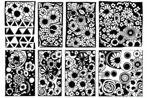 Flowers tattoo idea