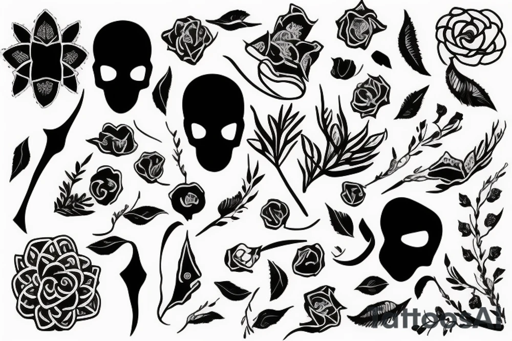 faice body tattoo idea