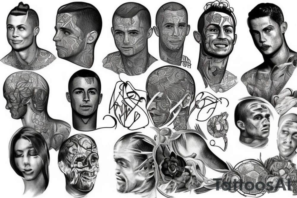 Ronaldo tattoo idea
