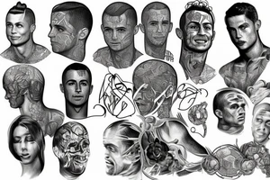Ronaldo tattoo idea
