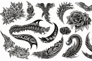 spine tattoo tattoo idea
